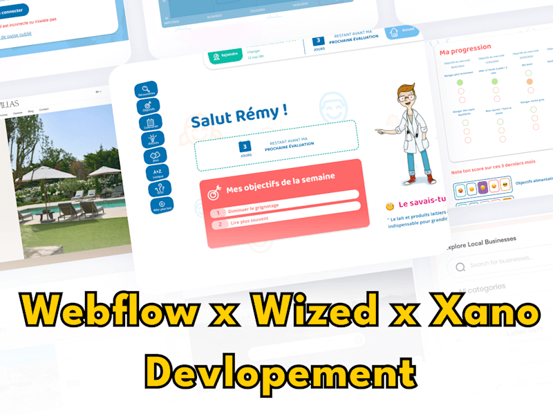 Cover image for building Wized functionalities on your existing webflow site