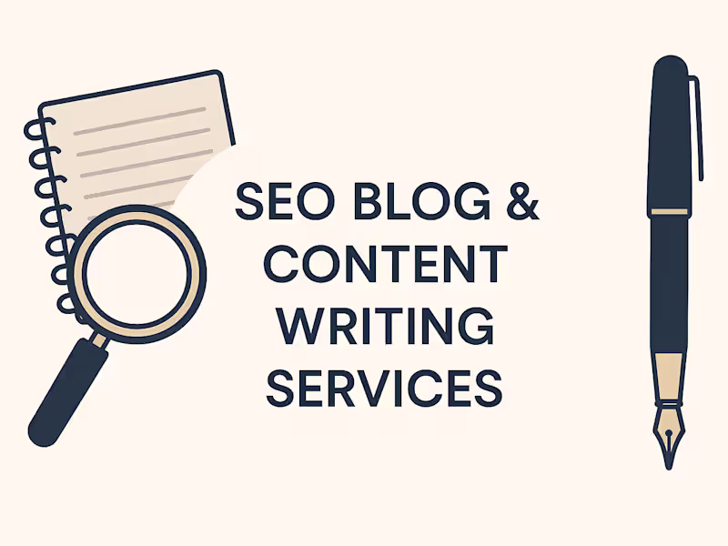 Cover image for SEO Blog, Article, and Content Writing Services
