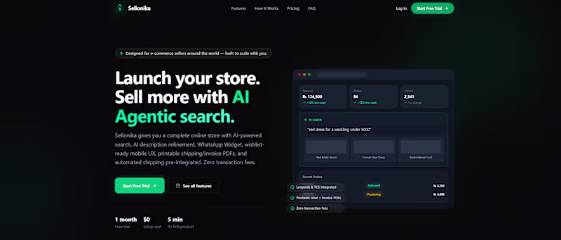 Cover image for Sellonika is a multi-tenant commerce