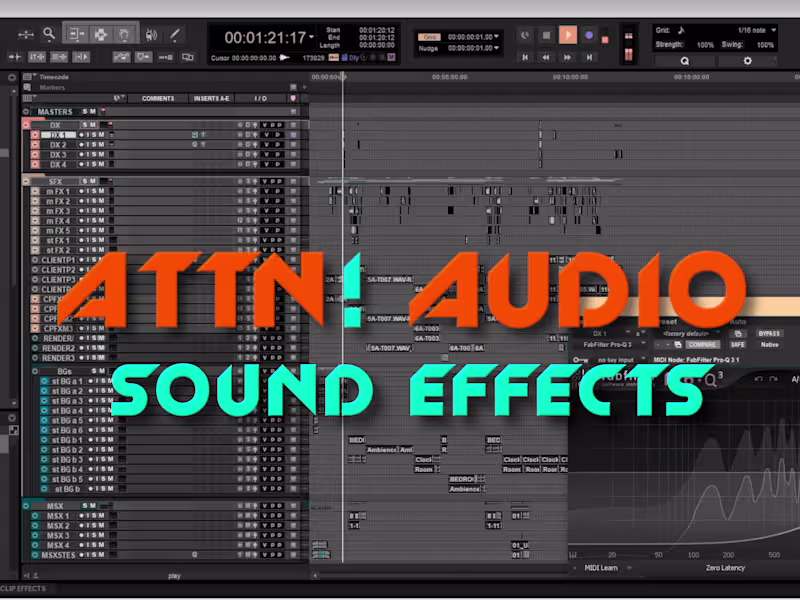Cover image for Professional Sound Effects