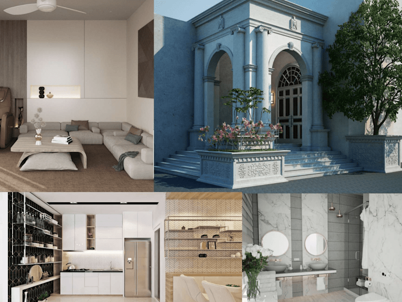 Cover image for Exterior & Interior 3D Modeling