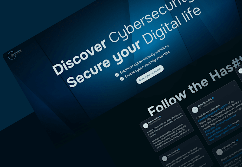Cover image for Cyber-hub website