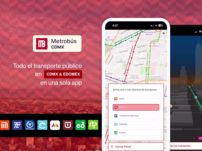 Cover image for Metrobus CDMX