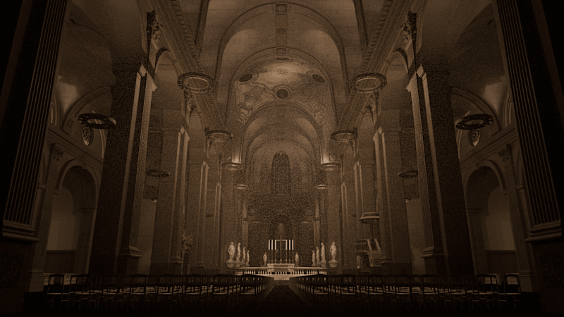 Cover image for Saint-Sulpice Church Illumination Model