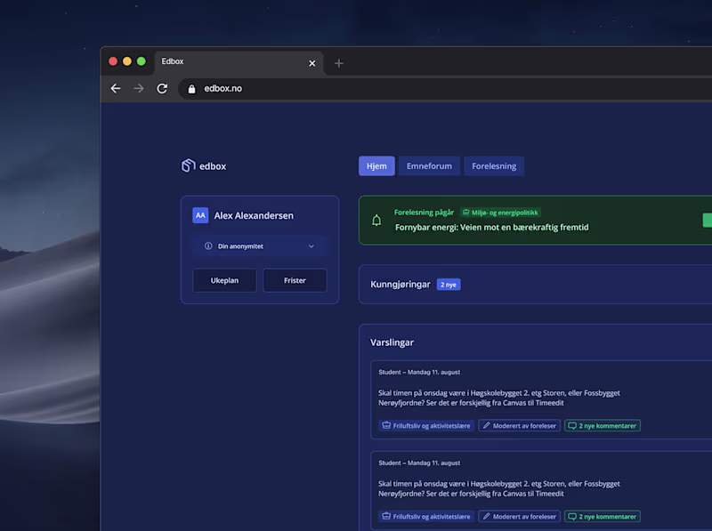 Cover image for Edbox