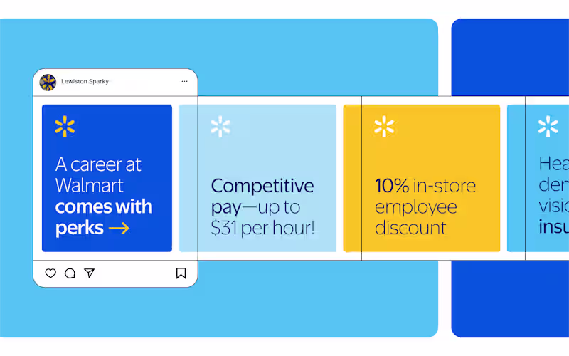 Cover image for Walmart | Hiring Social Campaign