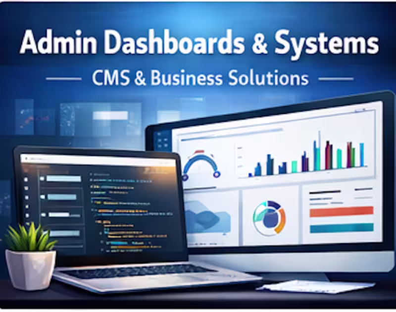 Cover image for Admin Dashboard & Business Systems