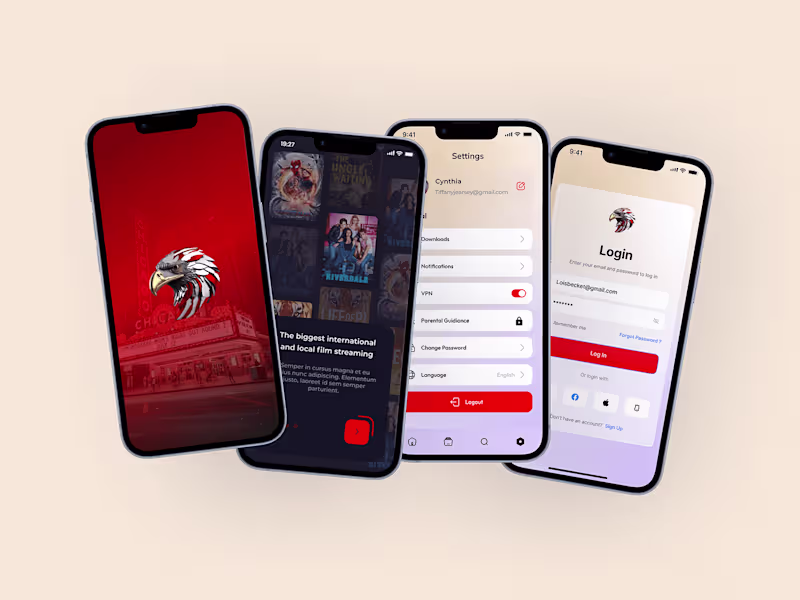 Cover image for IPTV App Design :: Behance