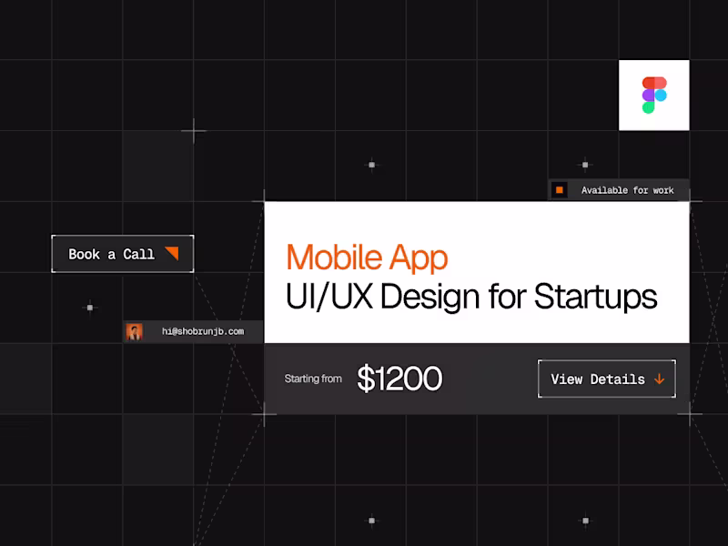 Cover image for Mobile App  UI/UX Design for Startups