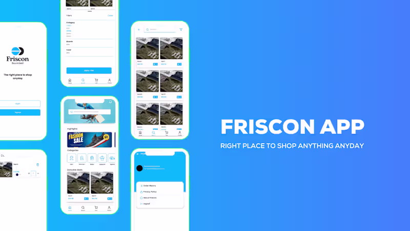 Cover image for Friscon Mobile App