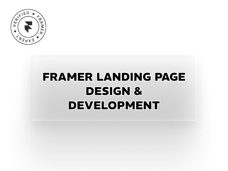 Cover image for Landing Page Design & Development