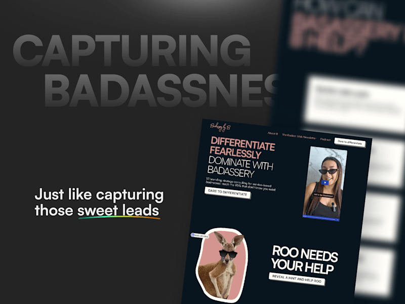 Cover image for Badass website for a Badass Coach