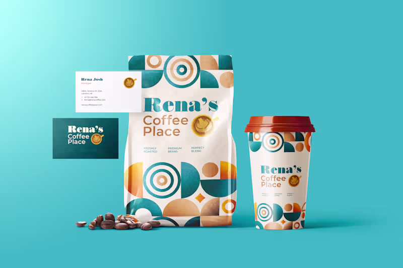Cover image for Branding For Rena's Coffee