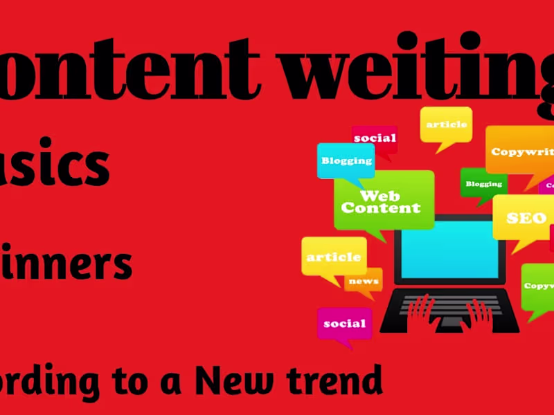 Cover image for I will write an SEO-optimized content