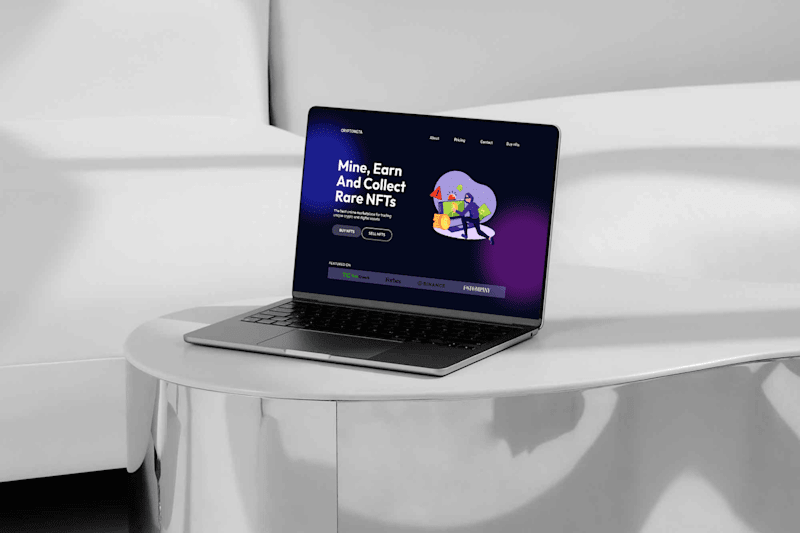 Cover image for Cryptometa - Website Design