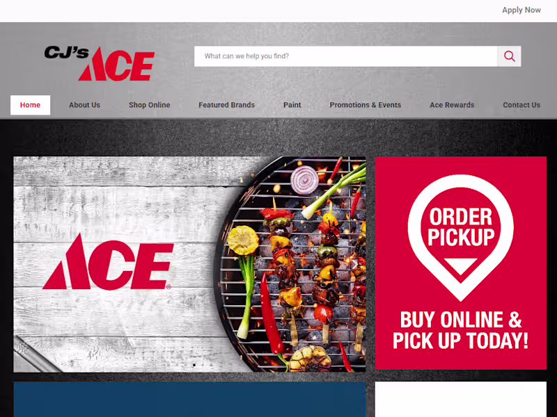 Cover image for CJ's Ace Main Site