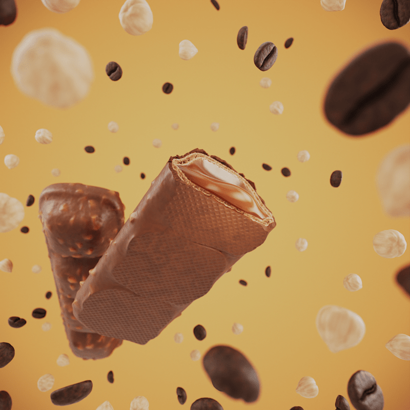 Cover image for Coffee and Hazelnuts Chocolate :: Behance