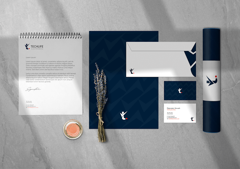 Cover image for TechLife Electronics | Brand Identity