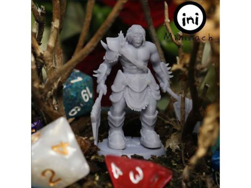 Cover image for Half Orc Barbarian by Minimach_