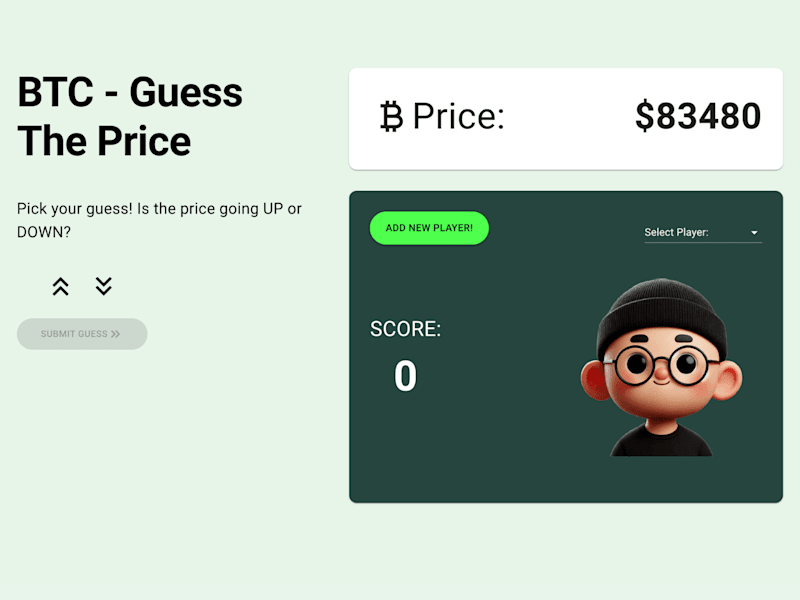 Cover image for BTC Guessing Game
