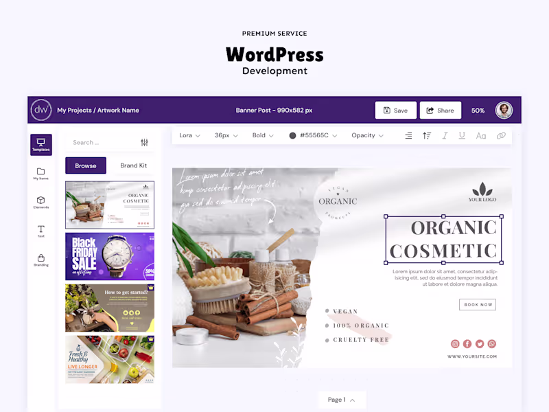 Cover image for WordPress Website Development