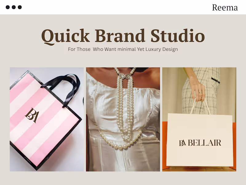 Cover image for Quick Brand Studio 
