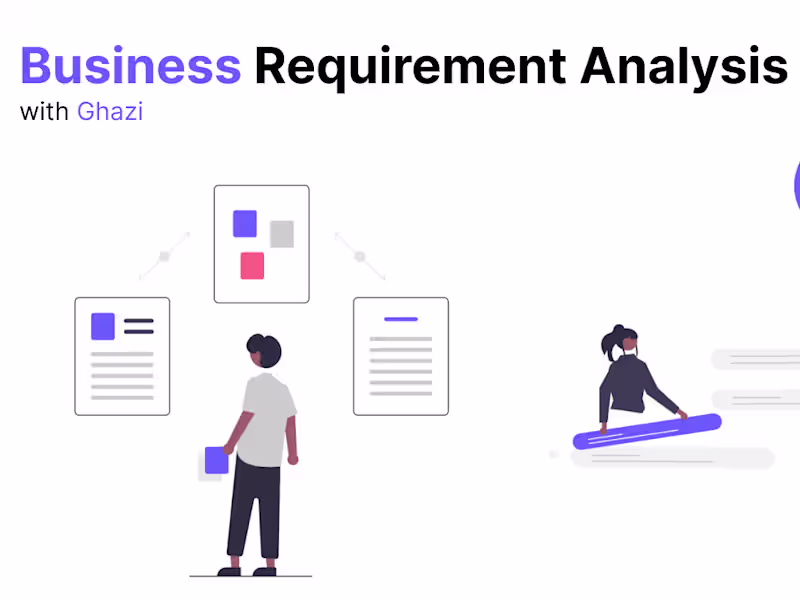 Cover image for Business Requirement Analysis