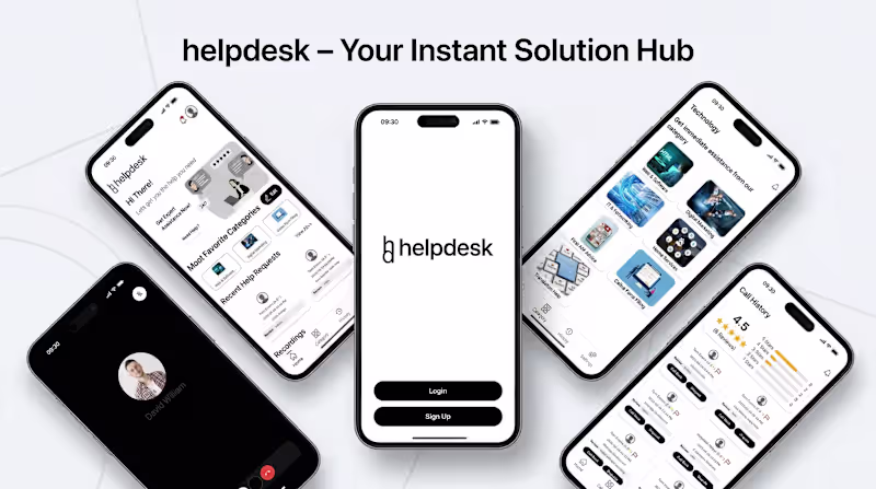 Cover image for HelpDesk Instant Help a real-time