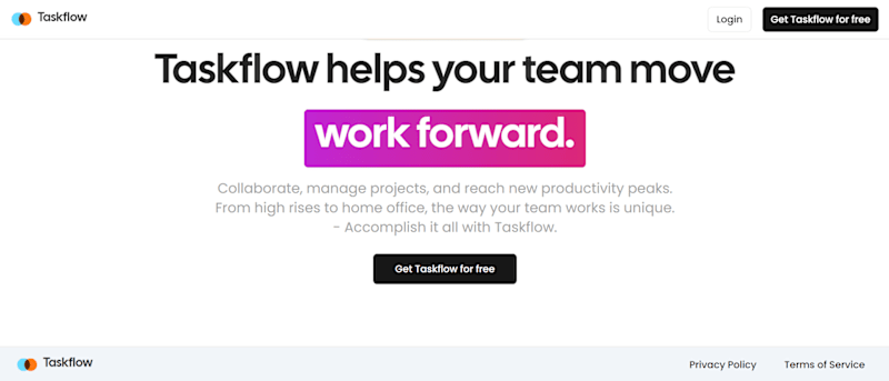 Cover image for Taskflow, an In-House custom Project Management tool