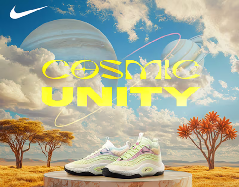 Cover image for Nike Basketball Sneaker Art