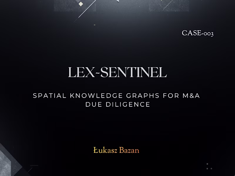 Cover image for LEX-SENTINEL is an advanced legal