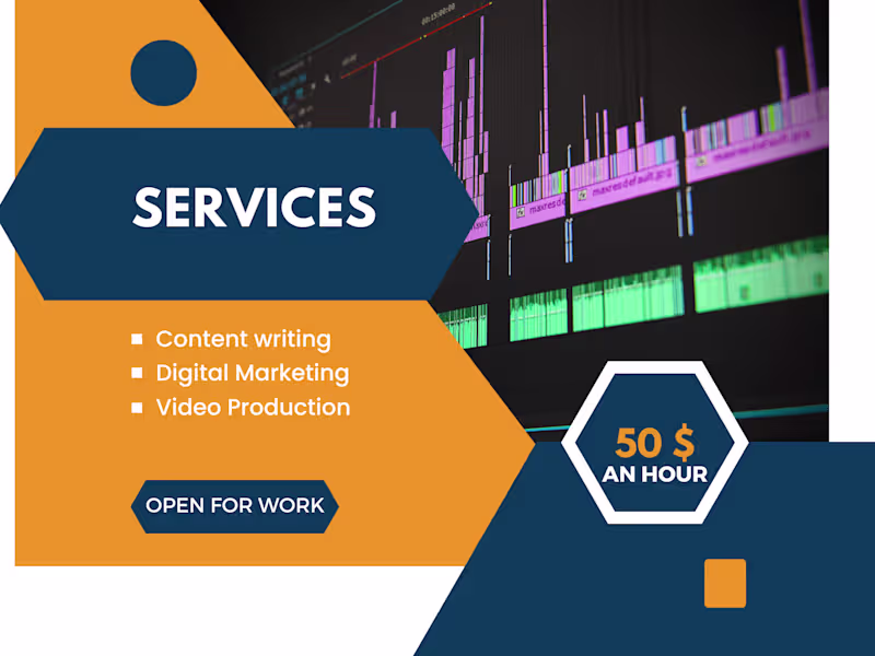 Cover image for Professional Video Editing and Motion Graphics