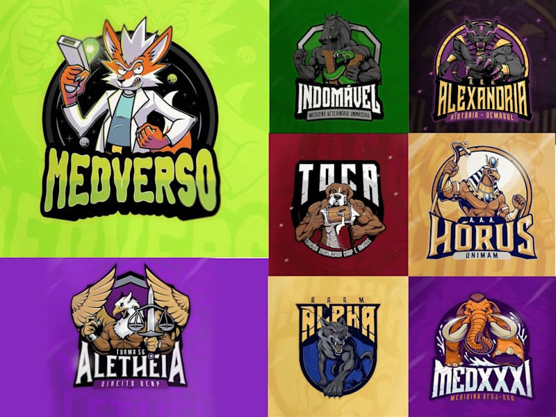 Cover image for I will design mascot,cartoon,caricature logo for any things