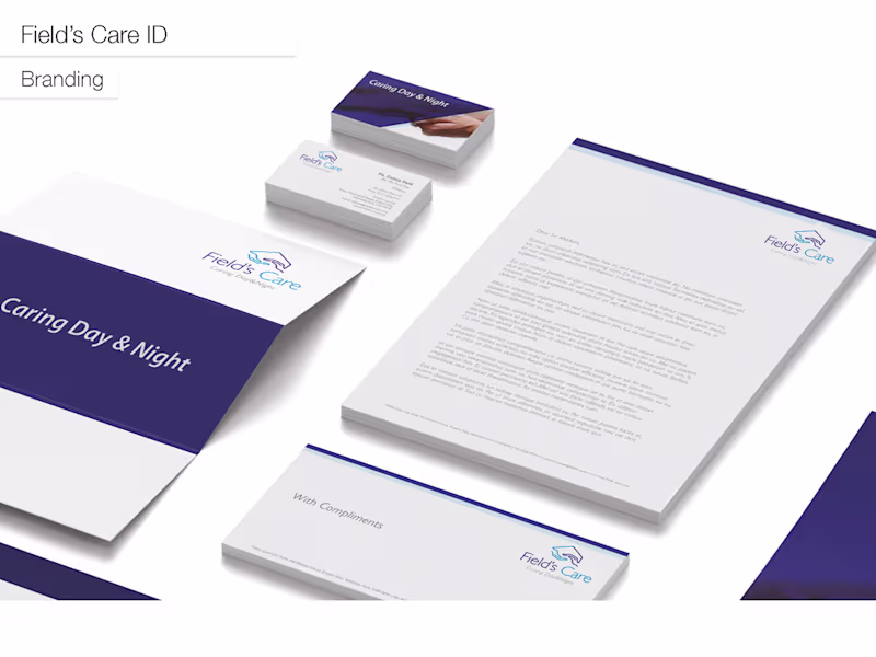 Cover image for Field's Care Branding Project