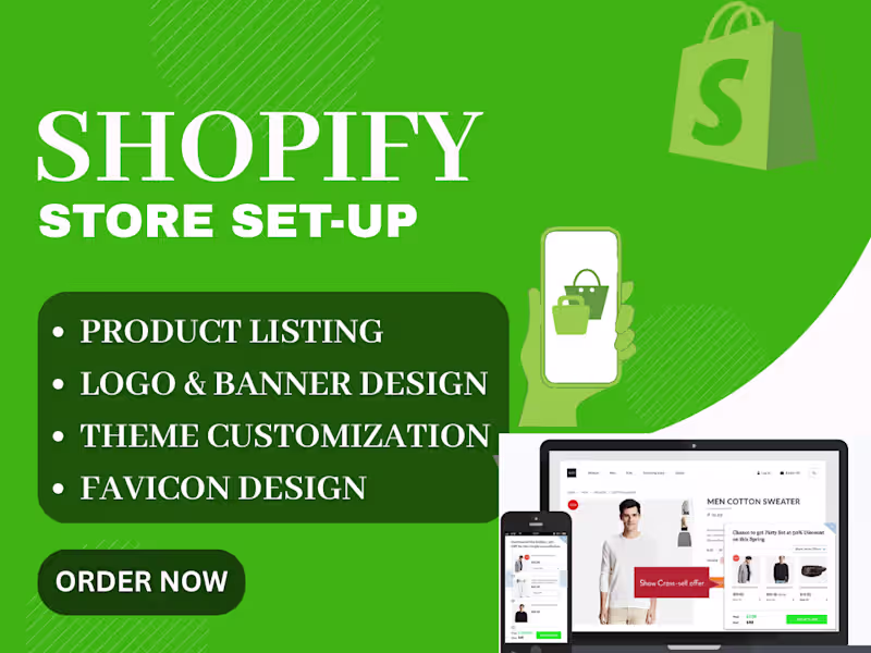 Cover image for Shopify Store Setup & Development