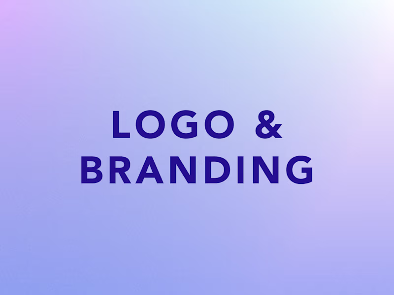 Cover image for Logo & Brand Design