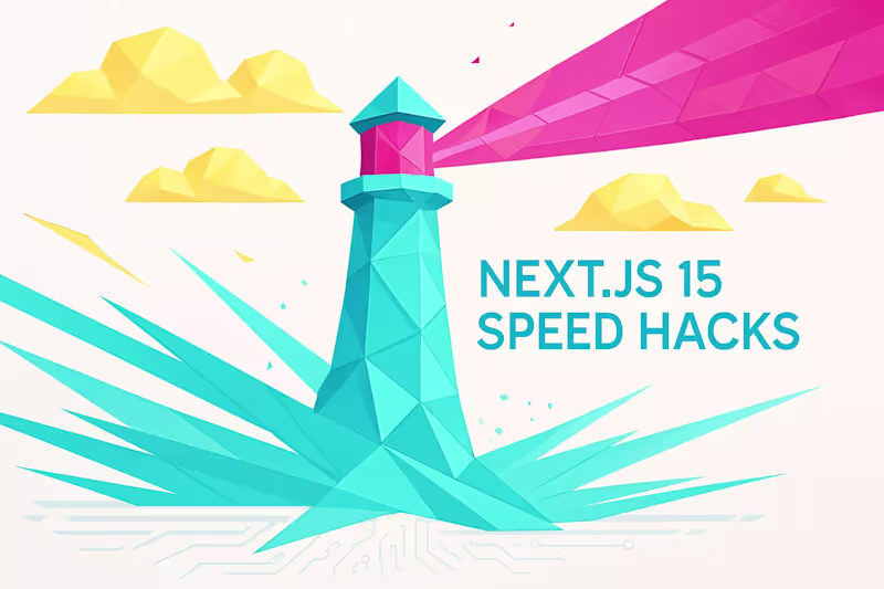 Cover image for Next.js 15 Speed Hacks: 7 Tweaks for a Perfect Lighthouse Score