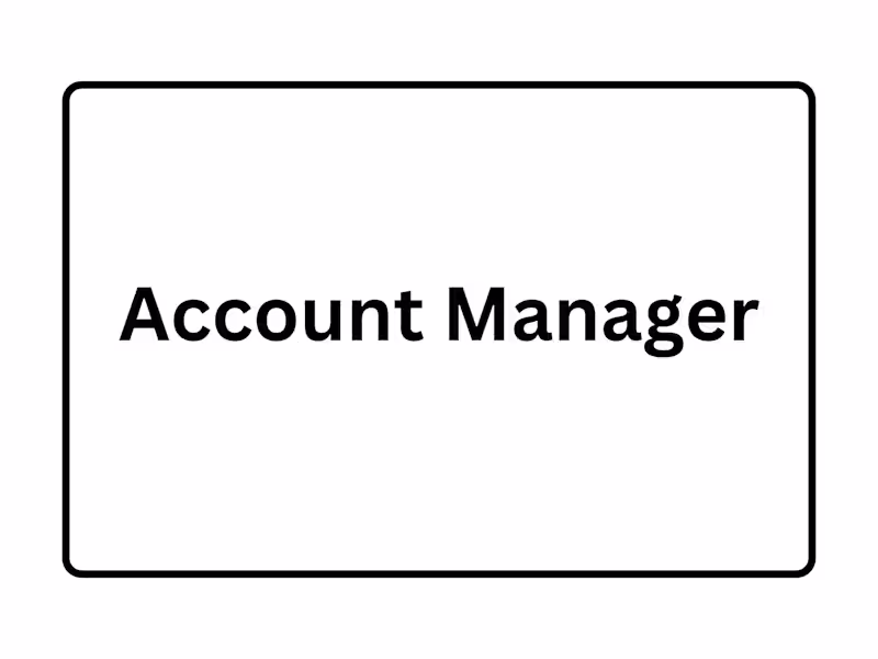 Cover image for Account Manager