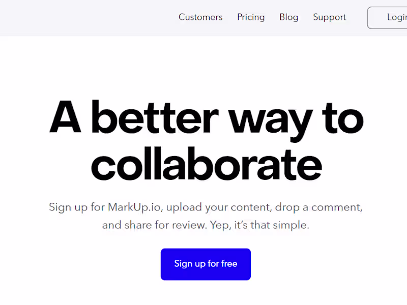 Cover image for SaaS content for MarkUp.io