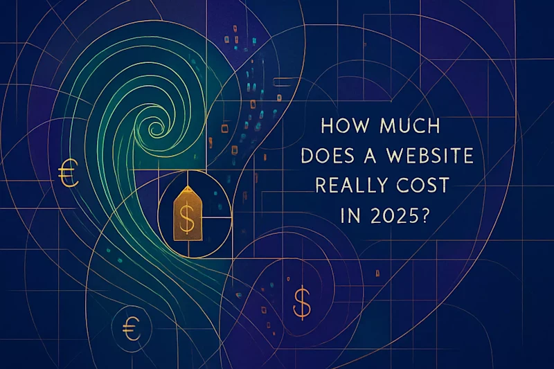 Cover image for How Much Does a Website Really Cost in 2025? (Full Pricing Guide)