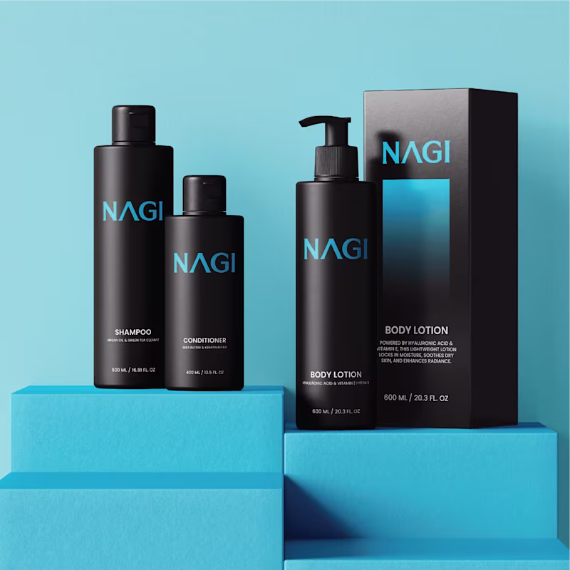 Cover image for NAGI SKINCARE | Brand Identity Design