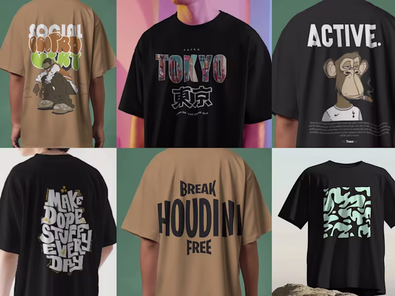 Cover image for T shit design