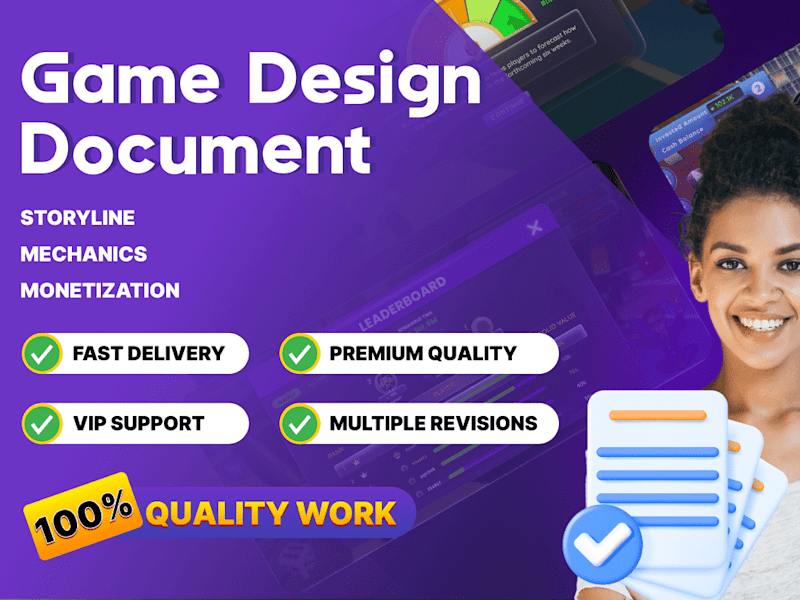 Cover image for Game Design Document Preparation