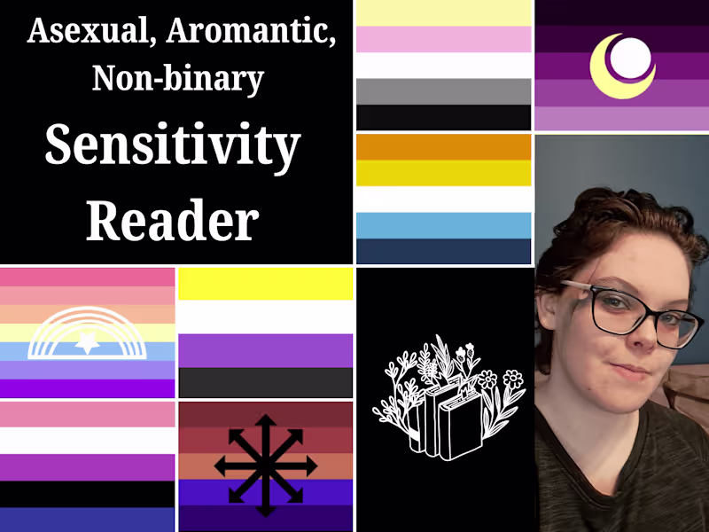 Cover image for Non-binary, Asexual, Aromantic Sensitivity Reader