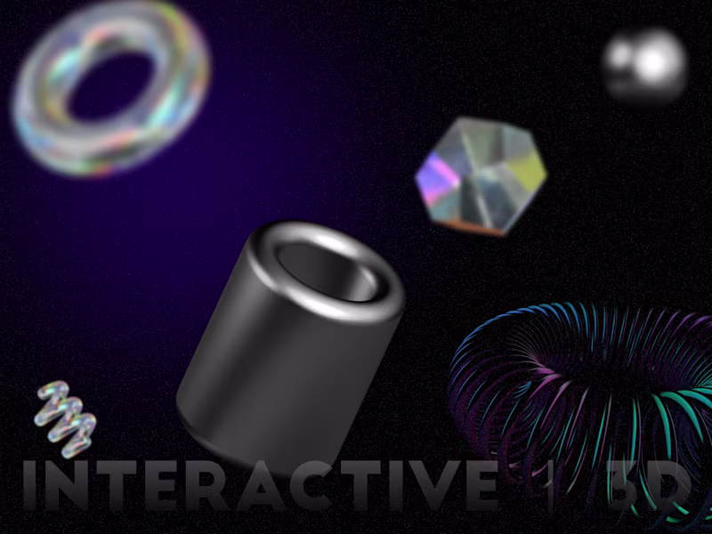 Cover image for Spline | Rive | Interactive 3D