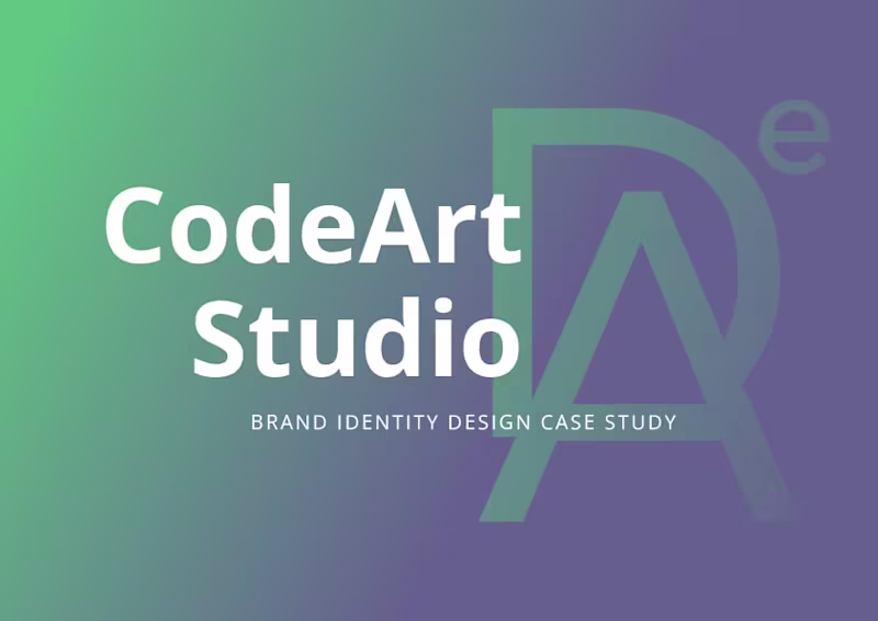 Cover image for CodeArt Studio Brand Identity Design - Case Study