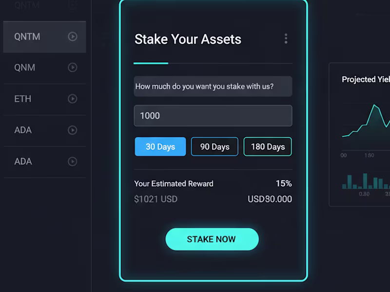 Cover image for Staking Platform Development with Automated Reward Distribution