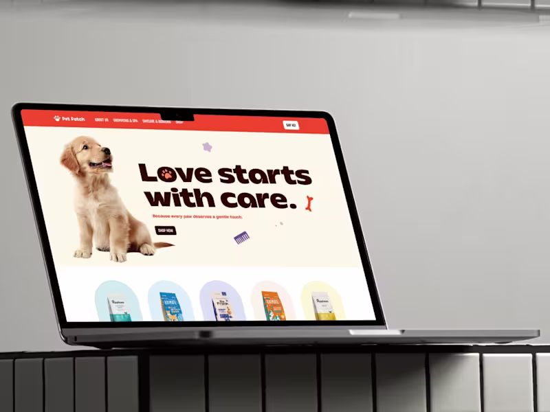 Cover image for Pet Patch - Pet Care Website