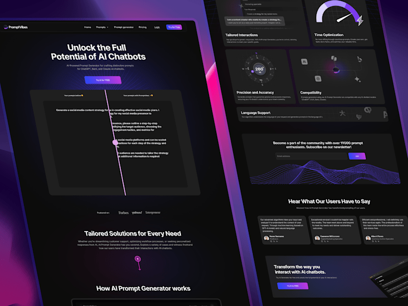 Cover image for PromptVibes- ChatGPT Prompt Generator