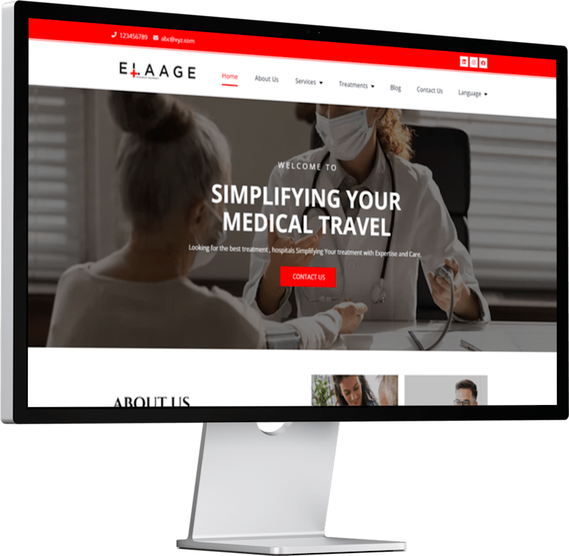 Cover image for Health Service website design